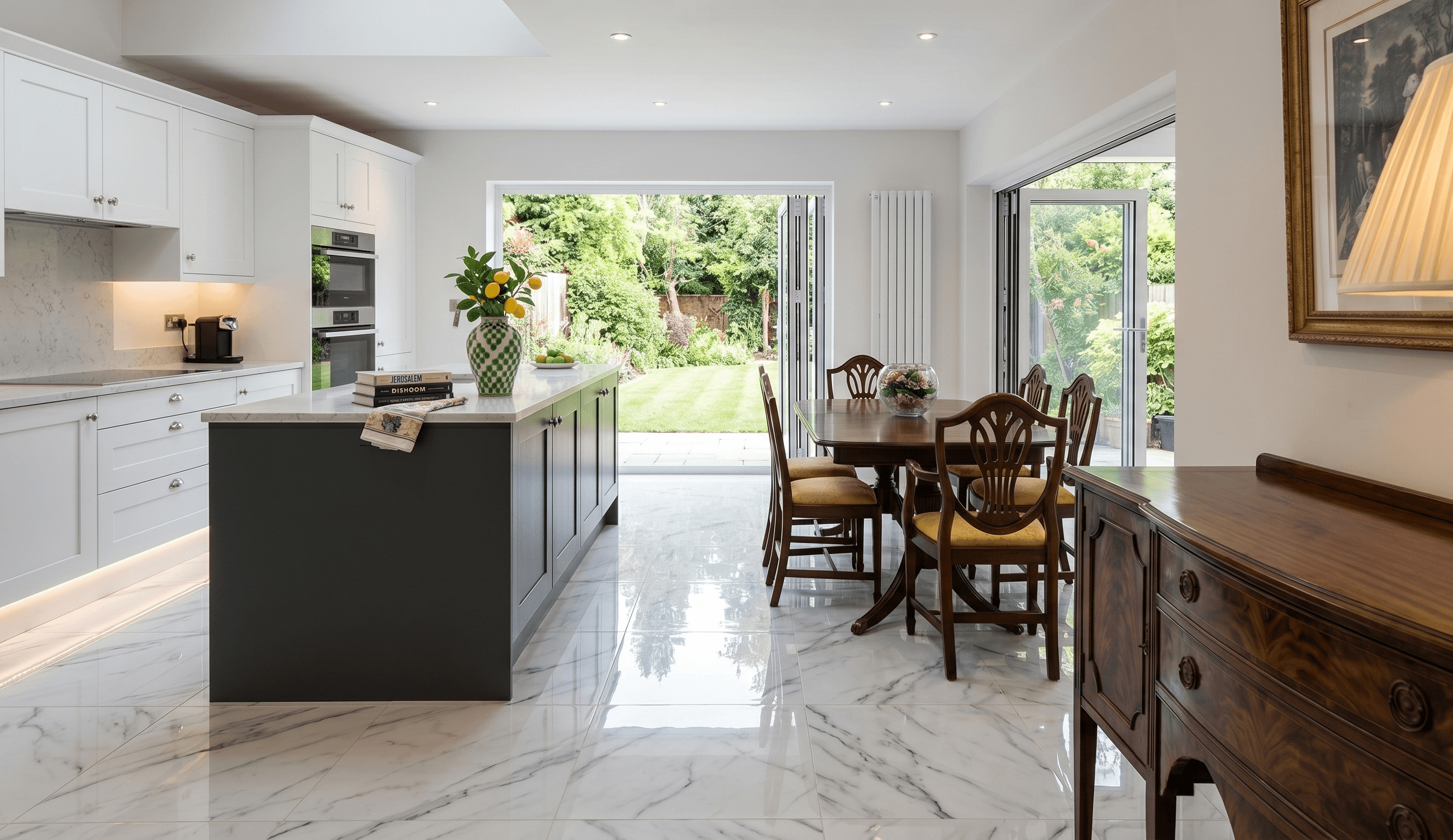 A designed kitchen by LD Properties — Cambridge